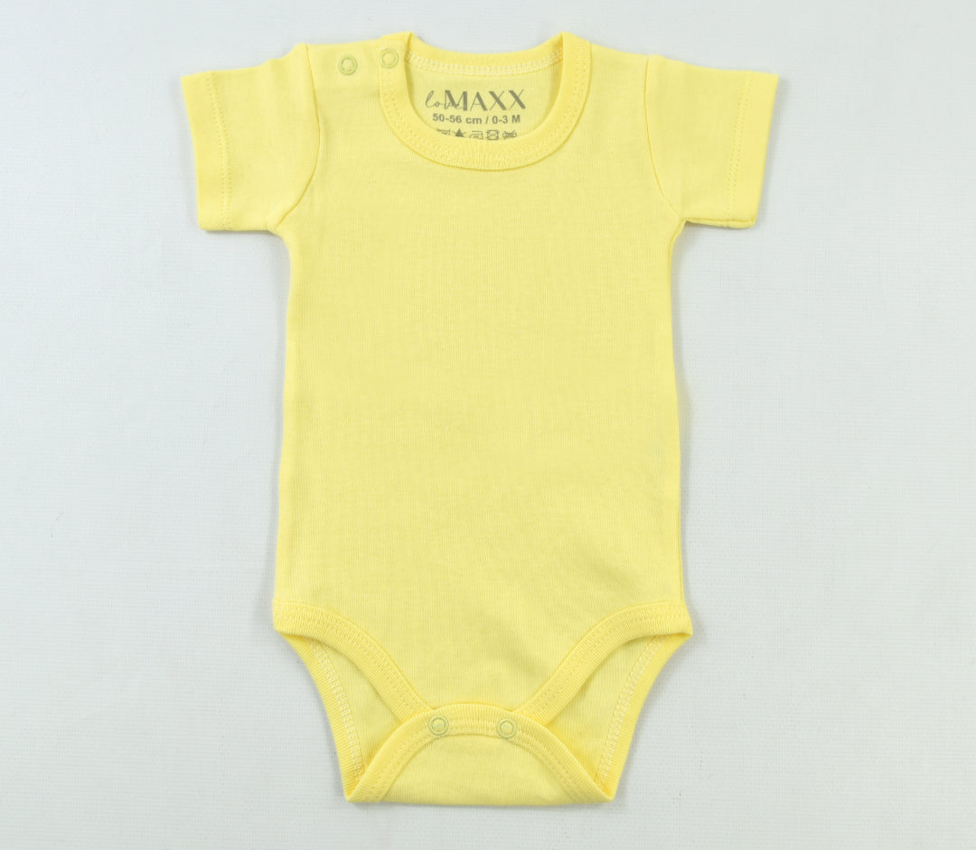 Baby Girls and Boys Short Sleeve Bodysuit 100% Cotton - 92 to 104 Size