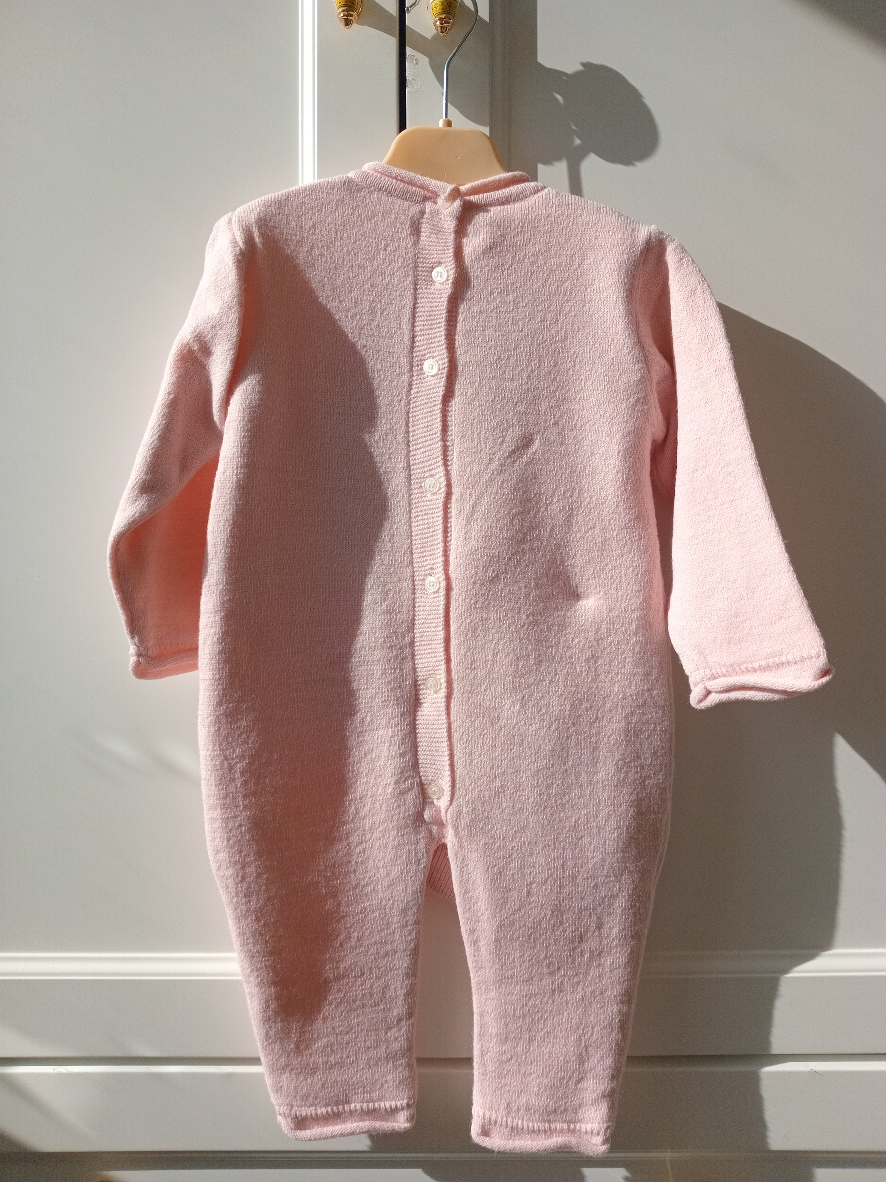 Nipperland süße rosa Herz Jumpsuit mit Mütze-6470.