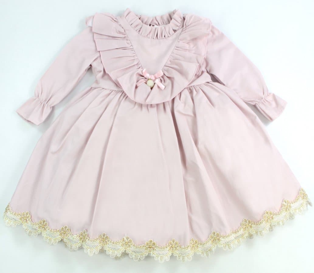 Baby Mädchen Kleid en dentelle -3102.