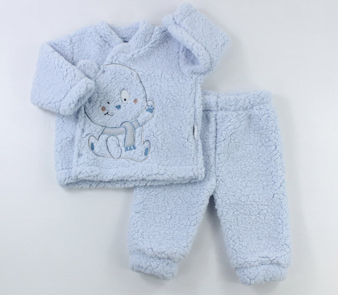 Plüsch Set "Little Dog" 2Tlg Jungen -hellblau-12329 | muffinandco