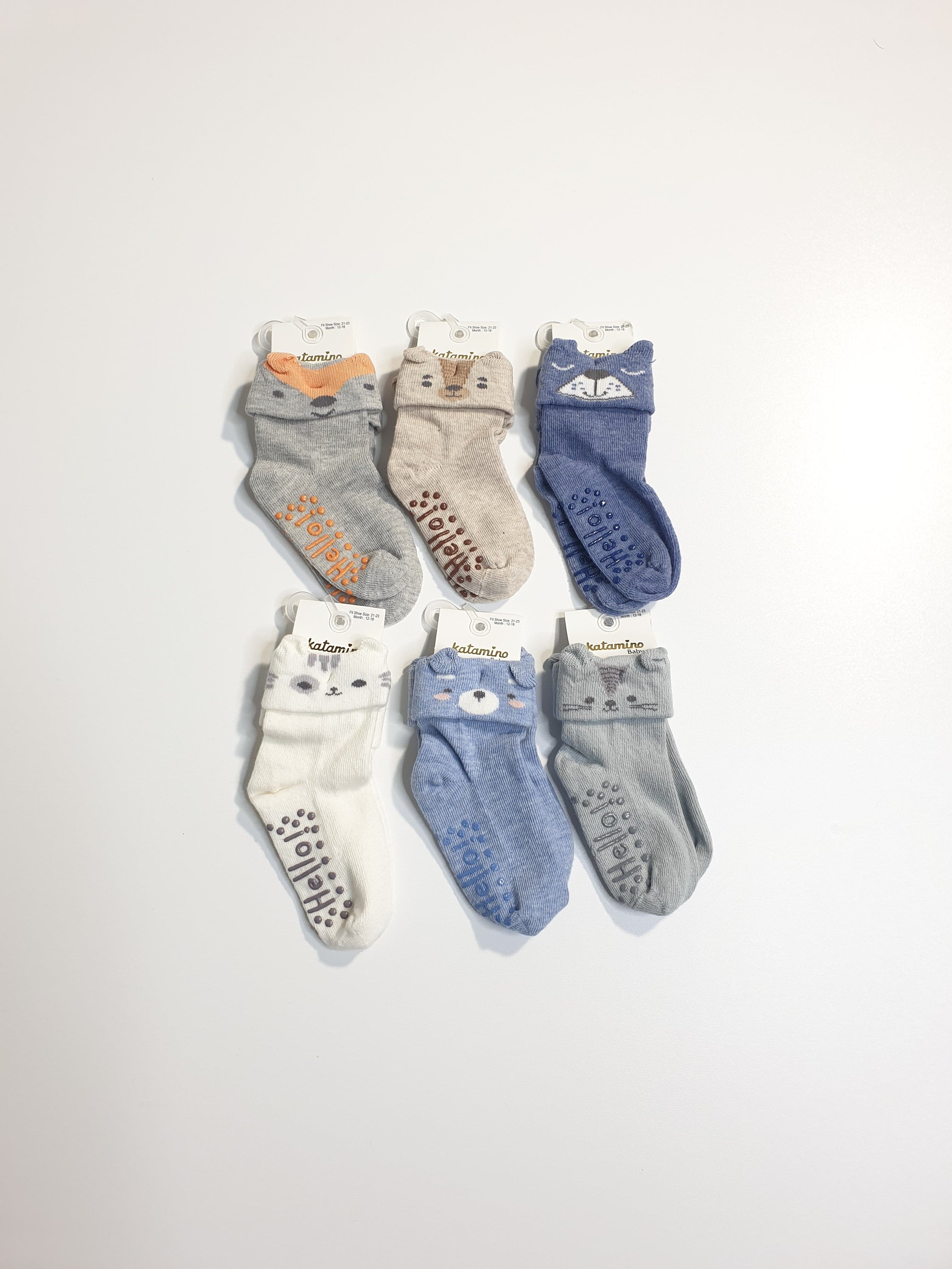 Jungen Socken mit ABS 1 Paar | muffinandco