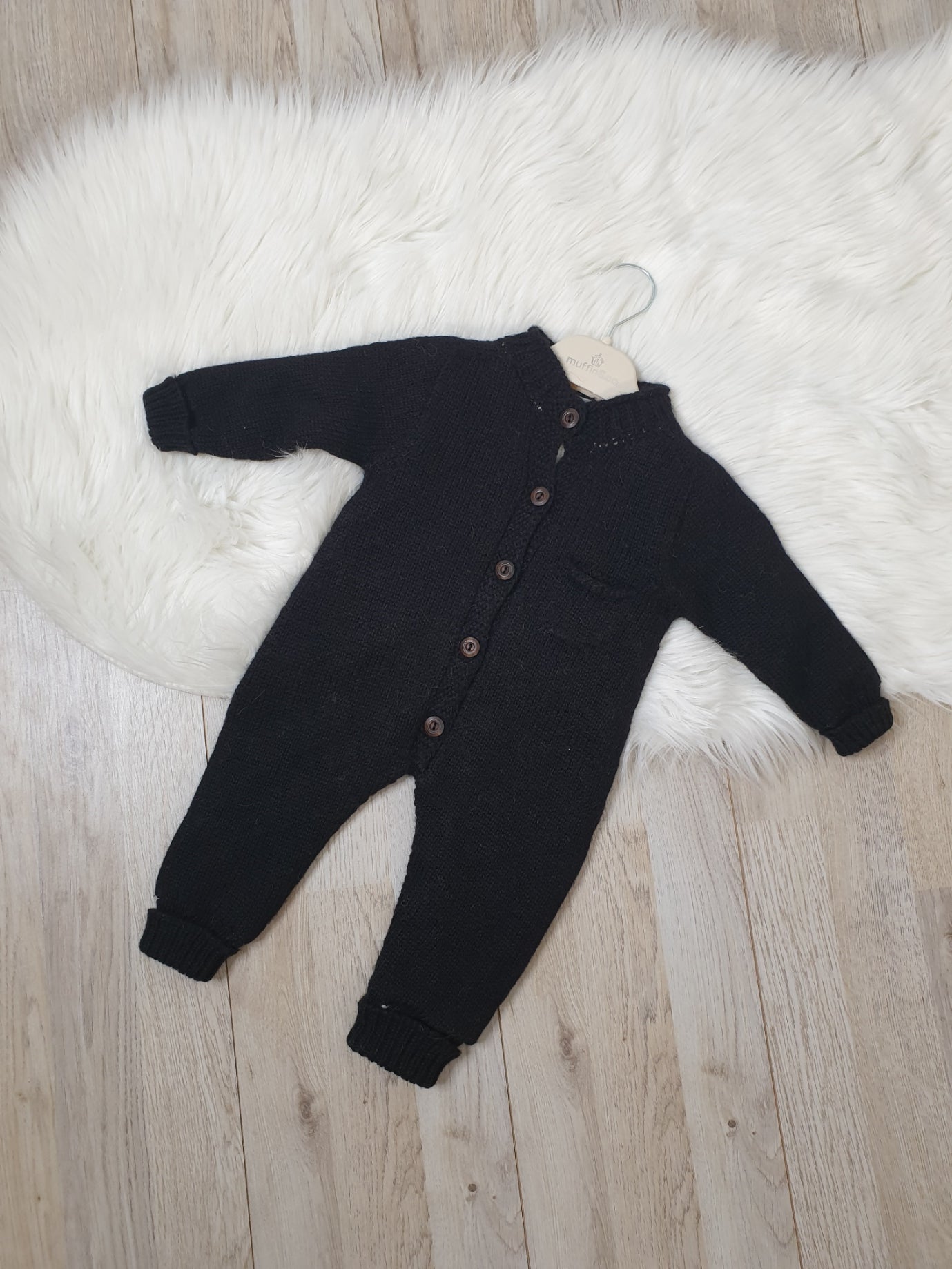 Muffinandco- Baby Strick-Overall-3-6 Monat-6584