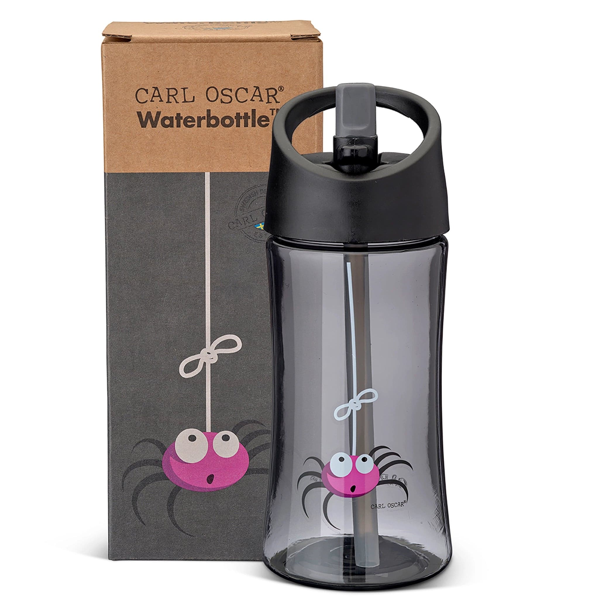 Wasserflasche Kids 0,35 L - Grau | muffin&co