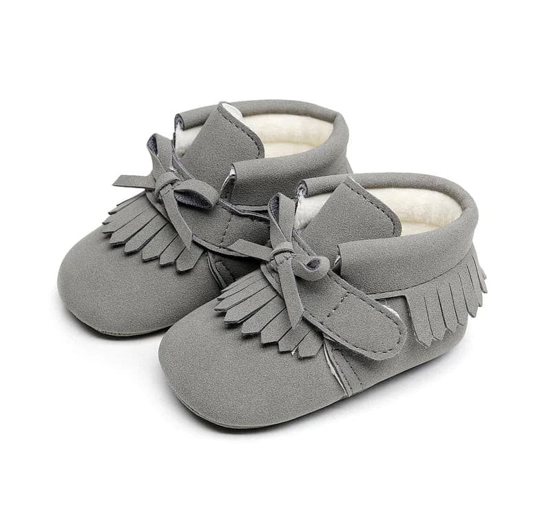 BabyMocs - Little Adventurer Kollektion-Grau-Vegan | muffin&co