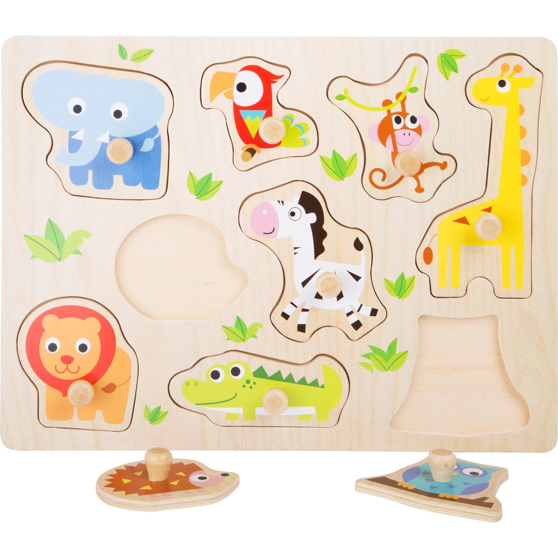 Zootiere, Puzzle setzen muffinandco.